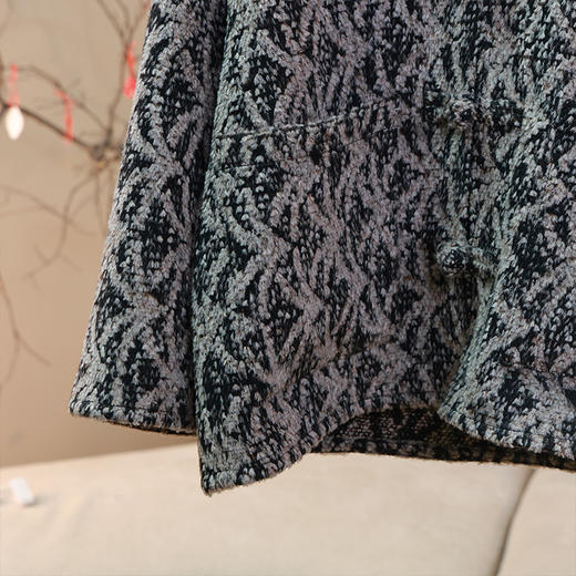 【抖音专属】新中式上衣（23805497茶褐） 商品图2