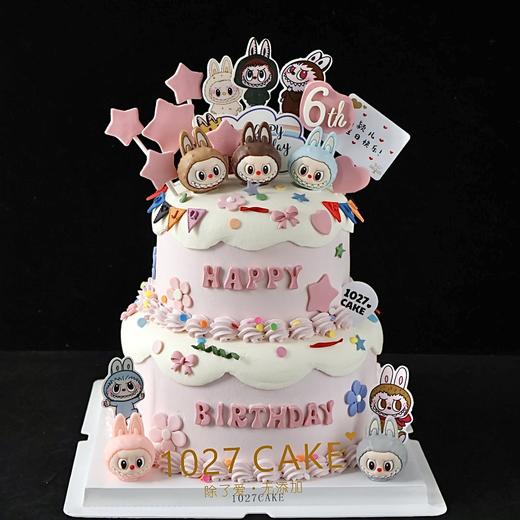 1027CAKE | 双层蛋糕    拉布布蛋糕 商品图0