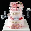 1027CAKE | 双层 翻糖装饰 小公主 周岁蛋糕 商品缩略图0