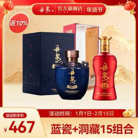 【品质酱香尝鲜组合】丹泉洞藏15 500ml*1+蓝瓷500ml*1