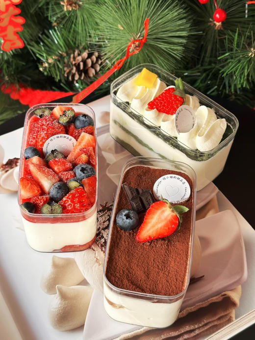 多口味提拉米苏，低糖低卡版，快递前会冷冻，发货影响造型，不影响吃 商品图0