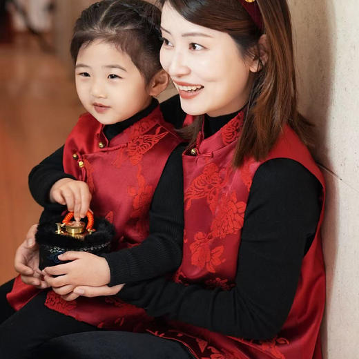 【不退不换】 【预售7天】良木礼国风马甲（成人版）（3660） 商品图0