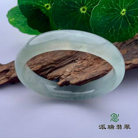 派瑞翡翠 翡翠手镯 冰糯种 绿色