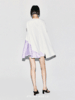 【糖霜香芋】撞色几何分割开衩飘袖连衣裙 商品缩略图4