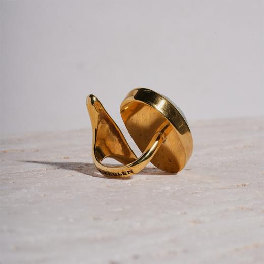 北京仓｜House of Fou-Fin Tulip-海洋色 开口 戒指［土耳其设计师］ 商品图3