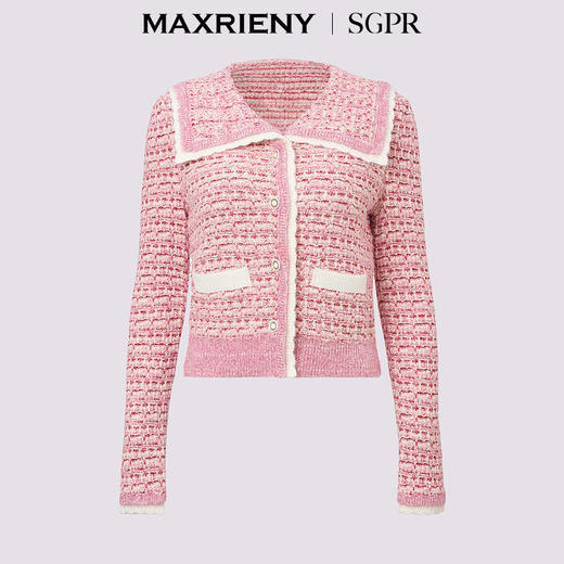 天虹发货【商场同款】MAXRIENY千金小香风提花外套女高级气质感(货号:MS85JA754) 商品图4