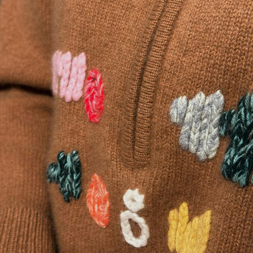 【特价不退换】【部分现货】良木礼山羊绒半拉链上衣（1471F） 商品图4