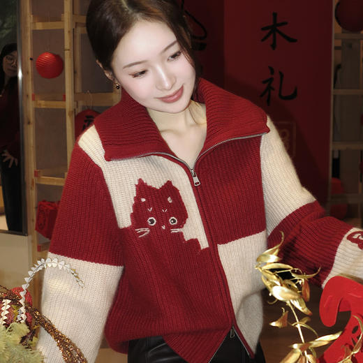 【特价不退换】【预售7天】良木礼山羊绒开衫（2225F） 商品图4