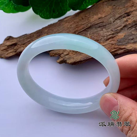 派瑞翡翠 翡翠手镯 糯冰种 绿色 商品图1