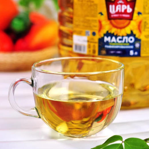 俄罗斯进口皇家牌葵花籽油5L/桶 商品图2