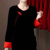 【特价不退换】【预售7天】良木礼丝绒盘扣上衣（3549） 商品缩略图3