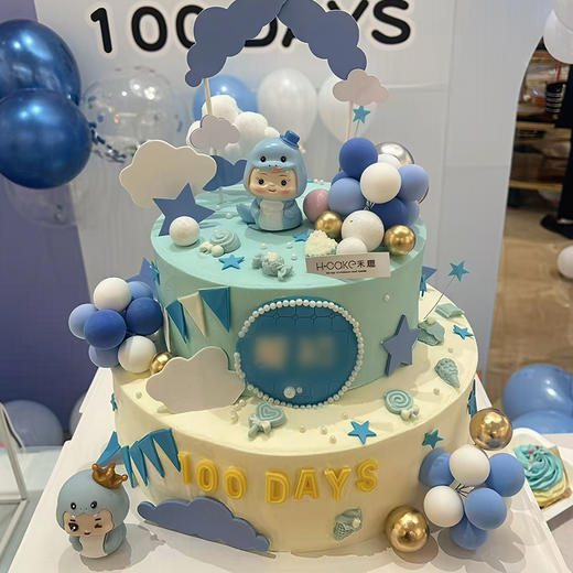 宝宝百日宴/成长礼蛋糕 商品图1