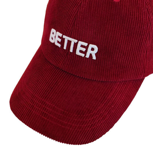 2026 BETTER鸭舌帽-红色款 商品图3