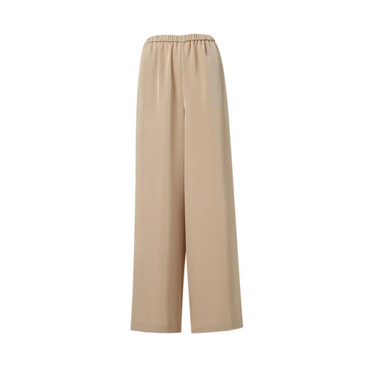 EITIE爱特爱轻松百搭松紧腰显瘦直筒通勤休闲裤2026春季新款A2605105 商品图11