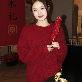 【特价不退换】【预售7天】良木礼丝羊绒上衣（1320F）