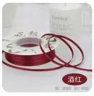 女神节3毫米丝带-酒红/45米*1卷 商品图0