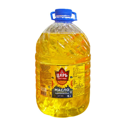 俄罗斯进口皇家牌葵花籽油5L/桶 商品图5