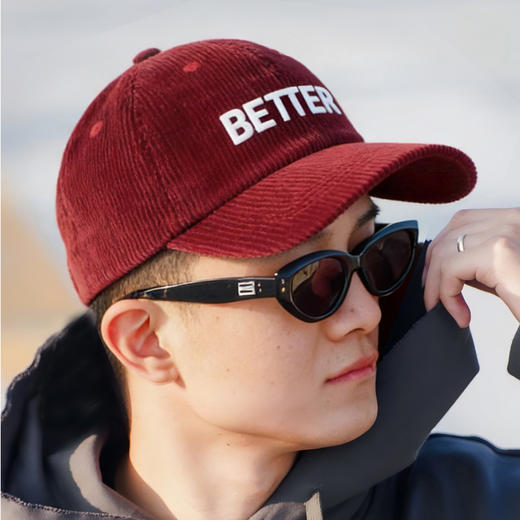 2026 BETTER鸭舌帽-红色款 商品图0