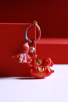 GJXJ0447°马上来财挂饰（福财款）