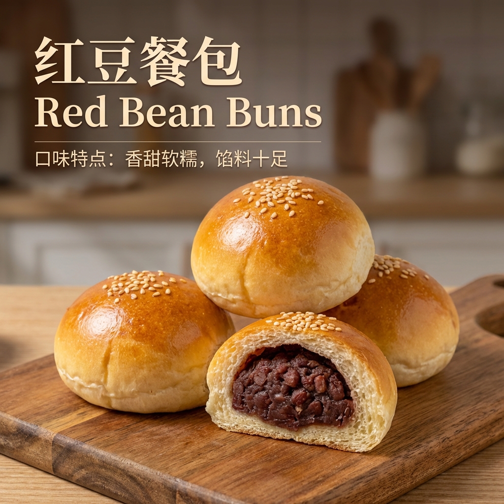 红豆餐包