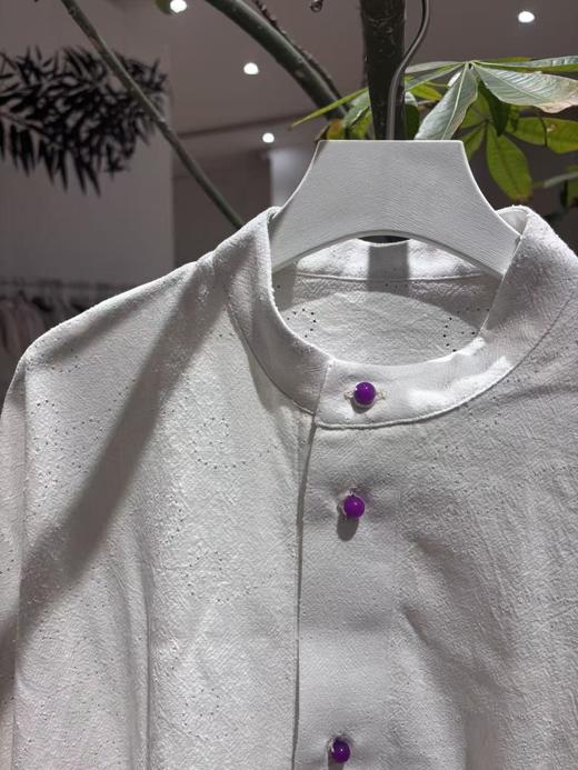 【抖音专属】新中式衬衣(22710095B星月) 商品图1