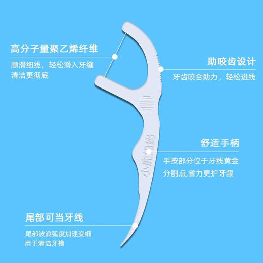 小鹿妈妈牙线独立包装50支 商品图5