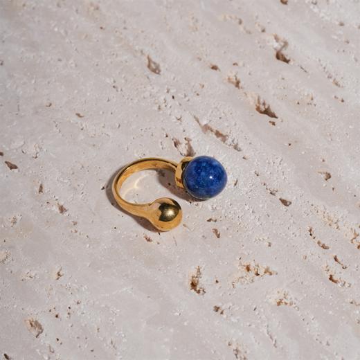 北京仓｜House of Fou-Bon Bon-大海色 开口 戒指［土耳其设计师］ 商品图1