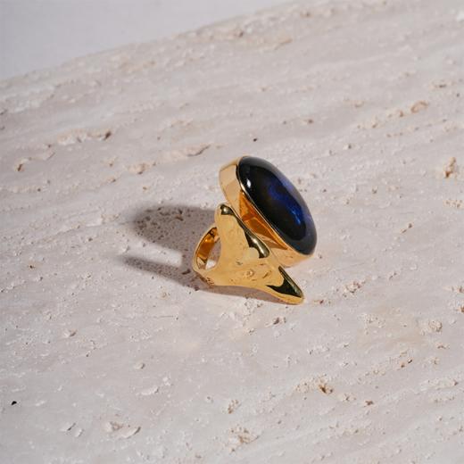 北京仓｜House of Fou-Fin Tulip-宇宙色 开口 戒指［土耳其设计师］ 商品图1