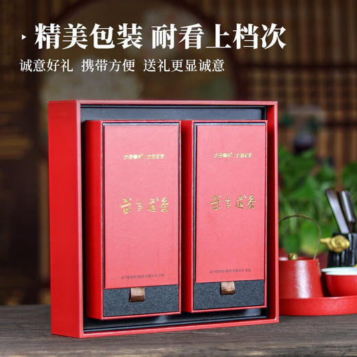 2025年新茶 武当道茶绿茶毛尖茶 大岳骞林·太极云芽红盒礼盒装 200g/盒 商品图0