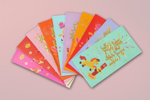 地铁“神”马系列利是封 商品图0