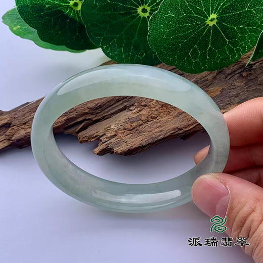 派瑞翡翠 翡翠手镯 冰糯种 绿色 商品图1