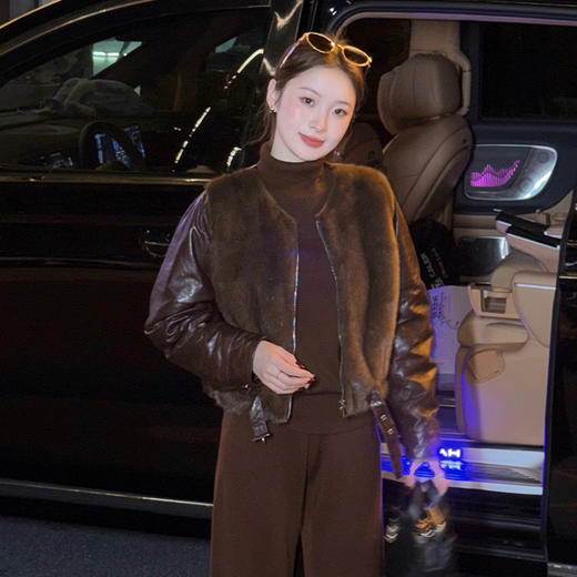 【预售7天】良木礼水貂鹅绒服（1767） 商品图0