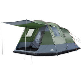 美国 Forceatt 大空间舱式家庭露营帐篷 防水防风 带分体式雨棚和窗帘 X0033ZLYEL