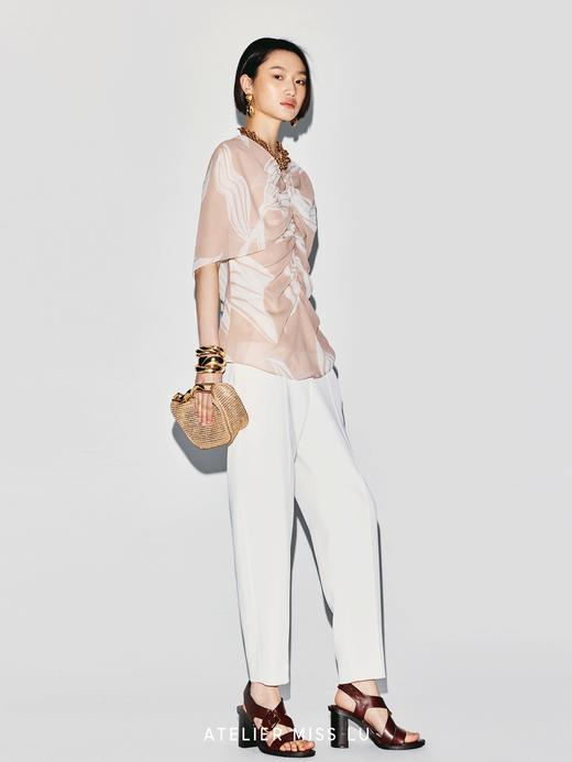 【阿那亚清晨】利落版型百搭锥形裤 商品图3