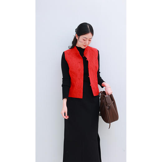 【2026东衣作】新中式马甲（25804420灵昭-设计师） 商品图3