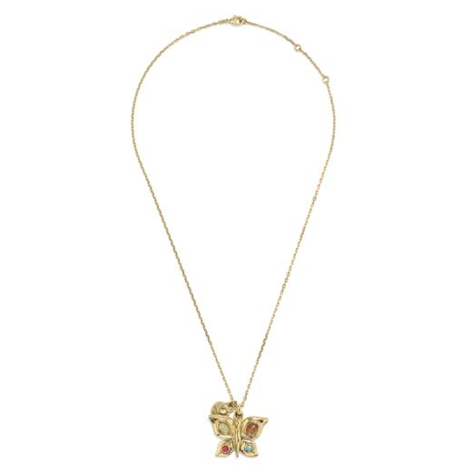 订购6个月到｜Goossens Paris-Theia-光之女神 蝴蝶 吊坠 项链［法国设计师］ 商品图0