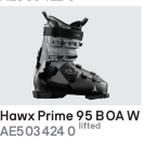 26/27ATOMIC双板雪鞋HAWX PRIME 95 BOA W
