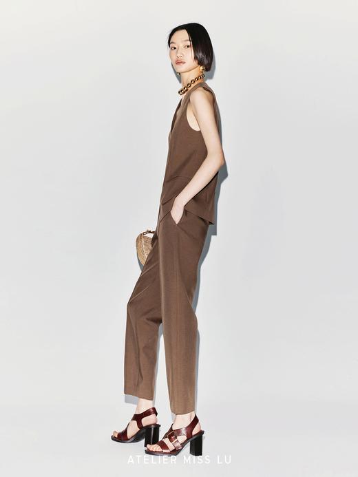 【尼泊尔日落】利落版型百搭锥形裤 商品图3