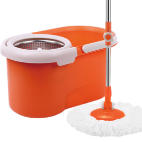 大卫 拖把桶旋转拖布好神拖家用木地板免手洗拖把旋转墩布地拖把Q5