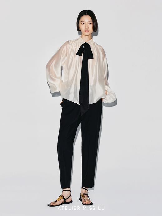 【巴黎夜骑】利落版型百搭锥形裤 商品图1