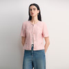 EITIE爱特爱法式温柔百搭小香风圆领短袖外套2026春季新款8503212 商品缩略图2