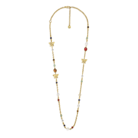 订购6个月到｜Goossens Paris-Theia-光之女神 蝴蝶 长款 项链［法国设计师］