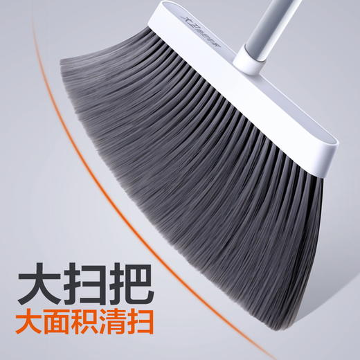 大卫扫把簸箕套装巨能装加密大梳齿软毛磨尖工艺扫地笤帚畚箕F2 商品图3