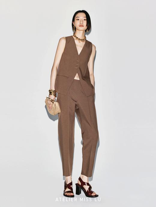 【尼泊尔日落】利落版型百搭锥形裤 商品图1