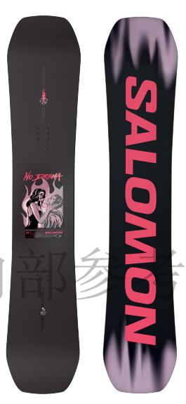 26/27SALOMON雪板NO DRAMA 商品图0