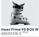 26/27ATOMIC双板雪鞋HAWX PRIME 95 BOA W