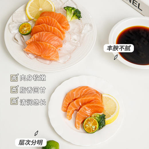 【渔礼记三文鱼礼盒】原条精切 肉质软嫩 商品图5