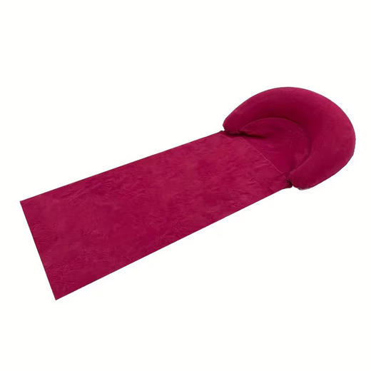 美国 充气PVC沙滩垫 防水野餐便携露营垫 适合户外旅行海滩和家庭使用 商品图1