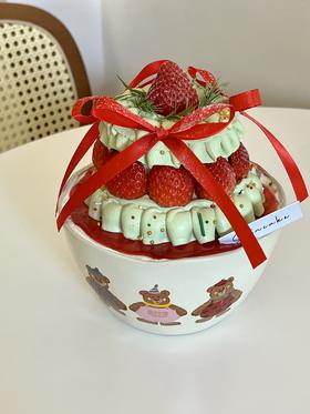 小熊草莓抱抱碗