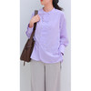 【抖音专属】新中式衬衣(25810307暮山紫) 商品缩略图4